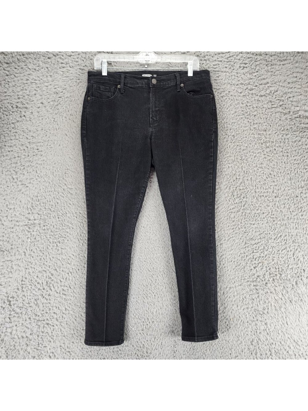 Old Navy Jeans Womens 10 Short Black Stretch Denim Curvy Skinny